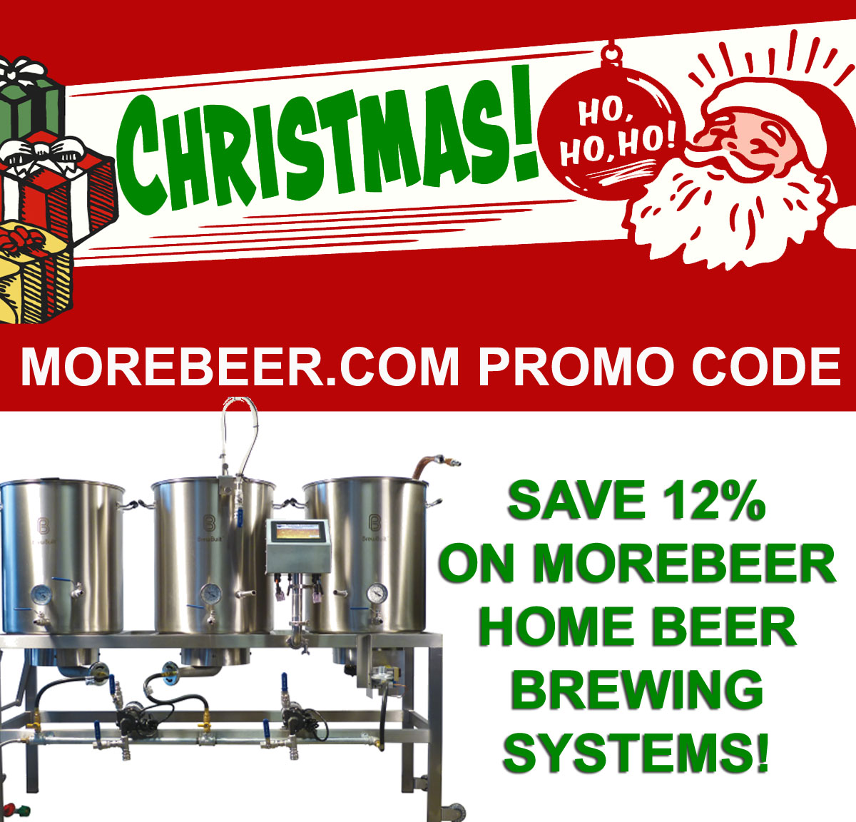  Home Brewer Promo Code for Save 12% On More Beer Homebrewing Systems! Coupon Code